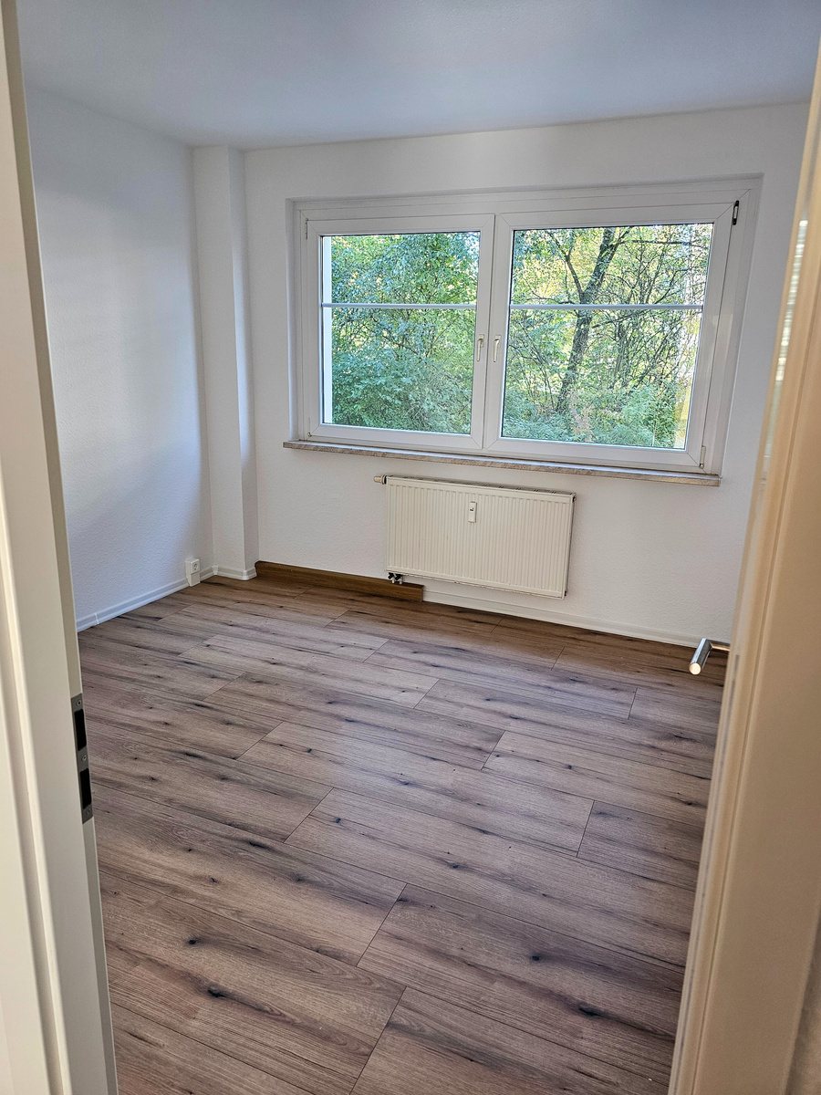 Frisch saniertes Schlafzimmer